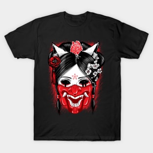 Hanya Mask Geisha T-Shirt